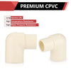 3/4" CPVC CTS 90° Street Elbow (Spigot x Socket)