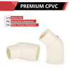 1" CPVC CTS 45° Street Elbow (Spigot x Socket)