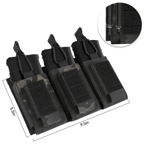 Molle Mag Pouch 5.56mm 9mm Open-Top Magazine Pouch