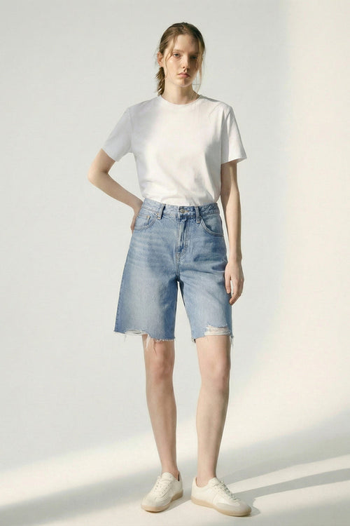 Coastal Breeze 90's Bermuda Shorts HJ807
