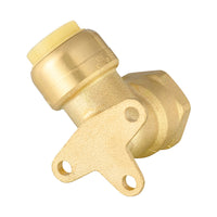 3/4" x 1/2" F Push Fit Drop Ear Elbow