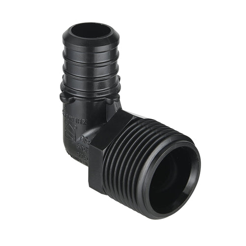 30 Pcs PEX-B Crimp 3/4" x 3/4" Male PPSU Elbow