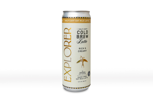 Cold Brew Oat Latte | Choose Your Caffeine Level | Rich & Creamy 12-Pack