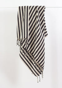 Zebra Cotton Linen Towel