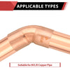 10 Pcs 1-1/2" 45º Copper Elbow at Wholesale Price
