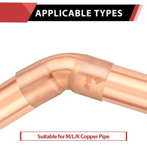 10 Pcs 1-1/2" 45º Copper Elbow at Wholesale Price