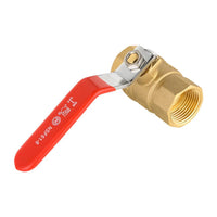 10 Pcs 3/4" FNPT Ball Valve, Red (Lead Free) Plumbingsell