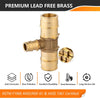 PEX A Expansion 1" x 1" x 1/2" PEX Expansion Reducing Tee (Lead Free) Plumbingsell