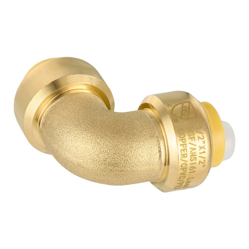 30 Pcs 1/2" x 1/2" Push Fit Elbow