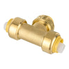 Pro 10-Pack 1/2" Push Fit Tee
