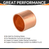 30 Pcs 3/4" Solder Copper Pipe End Cap (Plug) at Wholesale Price