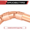 10 Pcs 2" FTG x Copper 45° Street Elbow at Wholesale Price