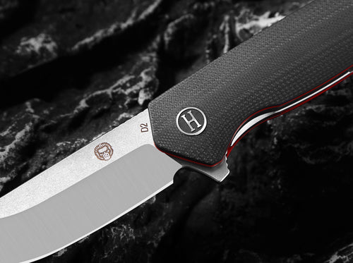 The Pathfinder Folding Pocket Knife Giftset for Men and Women (Silver and Red)