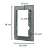Nature's Generator 4 or 6 Circuit Manual Transfer Switch Flush Mount