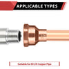 1/2" C x 3/4" FNPT Copper Female Adapter