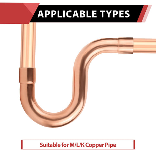 1-1/4" Copper Suction Line P-Trap Plumbingsell