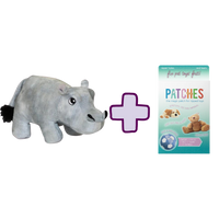 Hank the Hippo + Patches