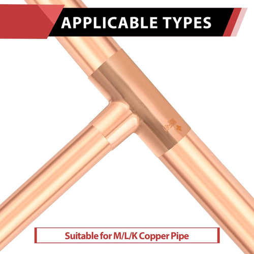 10 Pcs 1-1/4" X 1-1/4" X 1" Copper Reducing Tee at Wholesale Price