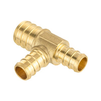 30 Pcs PEX-B Crimp 3/4" PEX x 1/2" PEX x 1/2" PEX Reducing Tee (Lead Free)