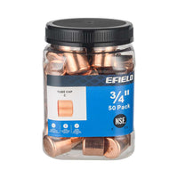 30 Pcs 3/4" Solder Copper Pipe End Cap (Plug) at Wholesale Price