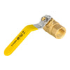 10 Pcs 1/2" FNPT Ball Valve, Yellow (Lead Free) Plumbingsell