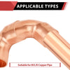 5/8" FTG x Copper 90° Street Elbow Plumbingsell