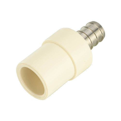 PEX-B Crimp 1/2" PEX x 1/2" CPVC Coupling (Lead Free) Plumbingsell