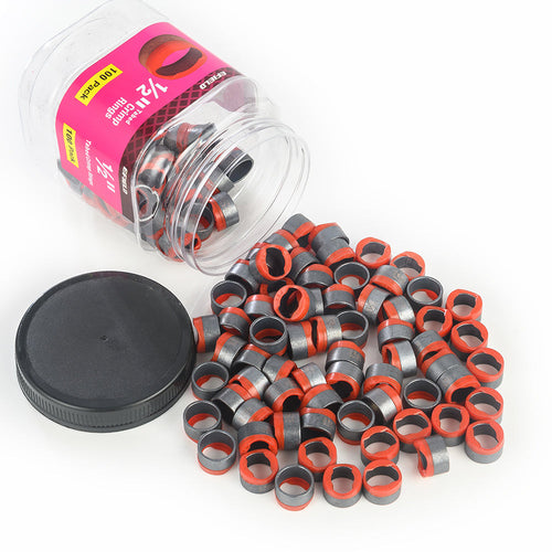 PEX Copper Rings 1/2" , w/End Stop, 100 Pro Pack Plumbingsell
