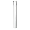 1-1/4" x 12" Slip-Joint Sink Drain Extension Tube, 20GA, Chrome Plated Brass