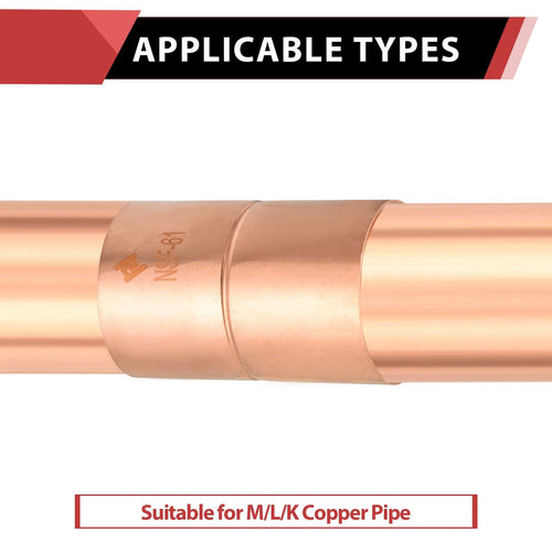 2" Copper Coupling With Rolled Stop Plumbingsell
