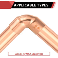2" 90º Short Radius Copper Elbow Plumbingsell