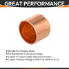 30 Pcs 1/2" Solder Copper Pipe End Cap (Plug) at Wholesale Price