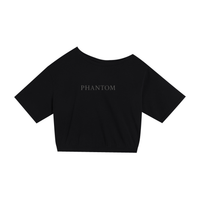 Claw Through Drop Shoulder Cotton T-Shirt