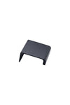 Edge Brushed Matt Black "Artisan" Drawer Pulls Euro • Knobs