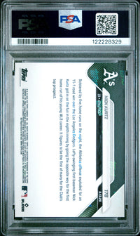 Graded 2025 Topps Now Nick Kurtz #178 Orange Foil /25 Rookie RC Baseball Card PSA 9 Mint