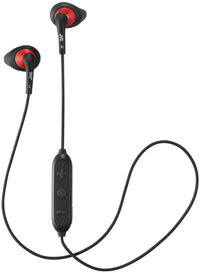JVC Wireless Sweatproof Gumy Sport Bluetooth Wireless Earbud Nozzle Black (HAEN10BTB) One Size
