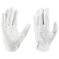 Nike Vapor Jet 8.0 Football Gloves White | White | Platinum Medium