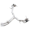 AWE Tuning 2021-2025 Audi C8 RS6/RS7 SwitchPath Cat-back Exhaust - Diamond Black Tips