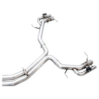 AWE Tuning 2021-2025 Audi C8 RS6/RS7 SwitchPath Cat-back Exhaust - Diamond Black Tips