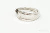 Antique International Sterling Silver "Prelude" Floral Spoon Ring Size 6.5