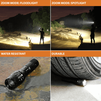 Solaray ZX-1 AAA Battery LED Flashlight 2-Pack