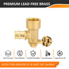 PEX A Expansion 1/2" x 1/2" Female NPT Drop Ear Elbow (Lead Free) Plumbingsell