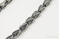 Designer BA Suarti Link Sterling Silver Chain Necklace