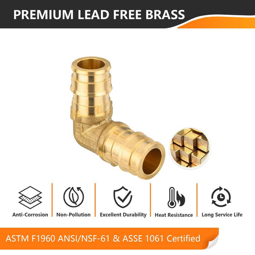 PEX A Expansion 3/4" PEX x 3/4" PEX Elbow (Lead Free) Plumbingsell