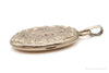 Antique 12K Gold Filled Floral Etched Locket Pendant