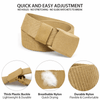 XGear Tactical Adjustable Nylon Belt with Plastic Buckle