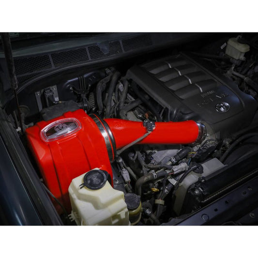 aFe 2007-2021 Toyota Tundra V8 5.7L Momentum GT Red Edition Cold Air Intake System w/ Pro DRY S Filter