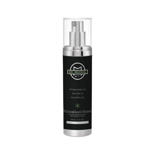 Wholly Kaw Dr. Mudgil PhysicalGuard (Tinted) with Titanium Dioxide 5.5% Zinc Oxide 10% Hyaluronic Acid Medical Grade Dermatologist Approved SPF 44 SunScreen 57g