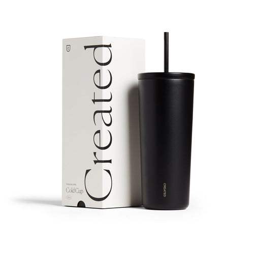24oz Cold Cup - Black Created Co.