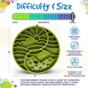 Sun and Moon eTray - Shallow Slow Feeder Dog Bowl for Enrichment | USA Made